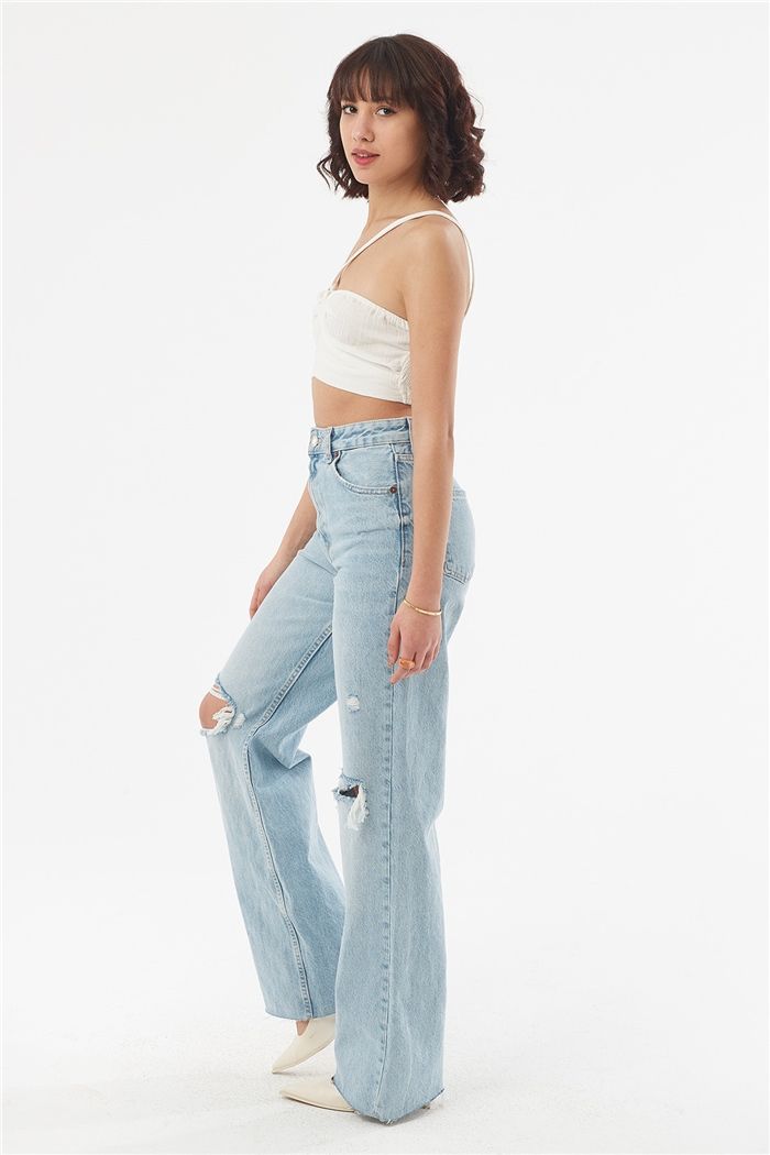 Nisan ASKILI CROP  EKRU  N22-1351