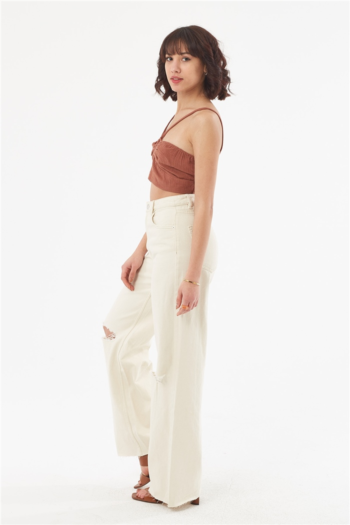 Nisan ASKILI CROP  KAHVE  N22-1351