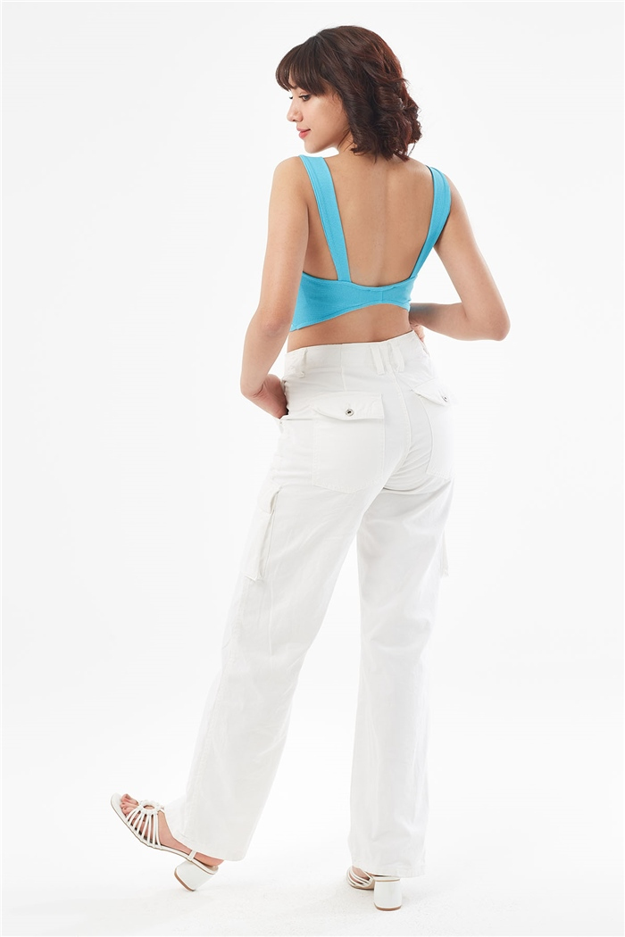 Nisan ASKILI KAŞKORSE CROP  AQUA  N22-1411