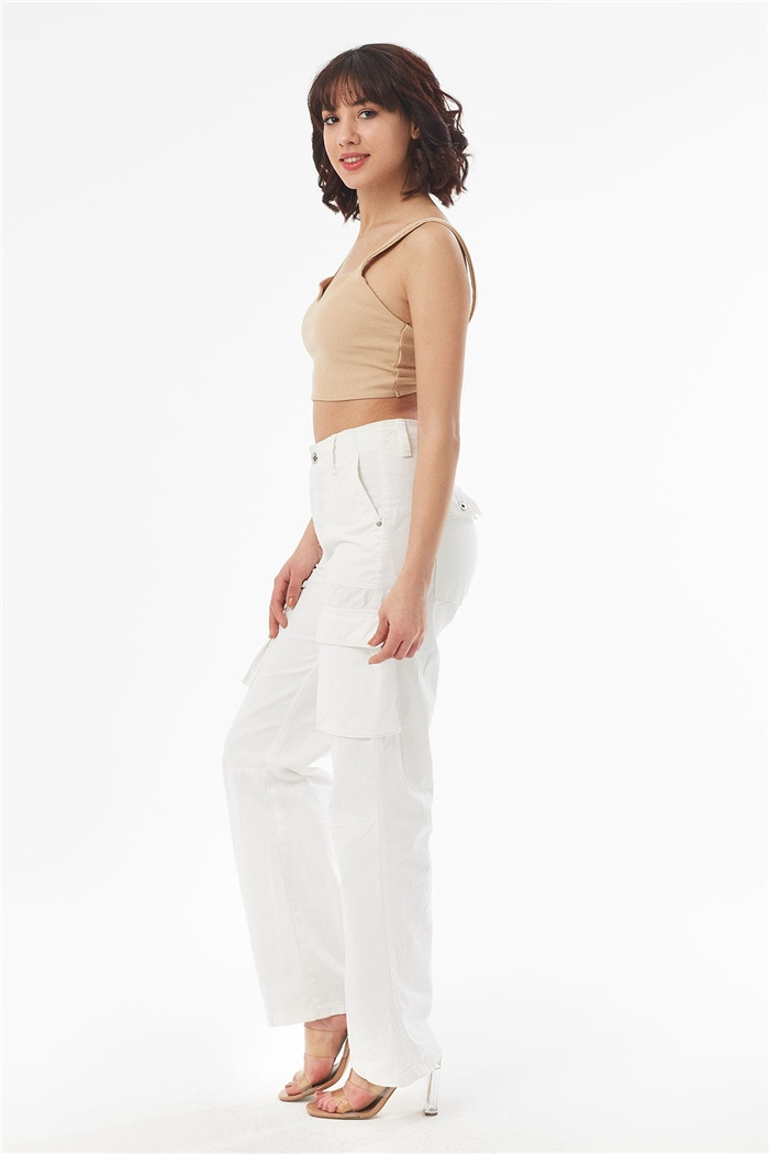 Nisan ASKILI KAŞKORSE CROP  BEJ  N22-1411