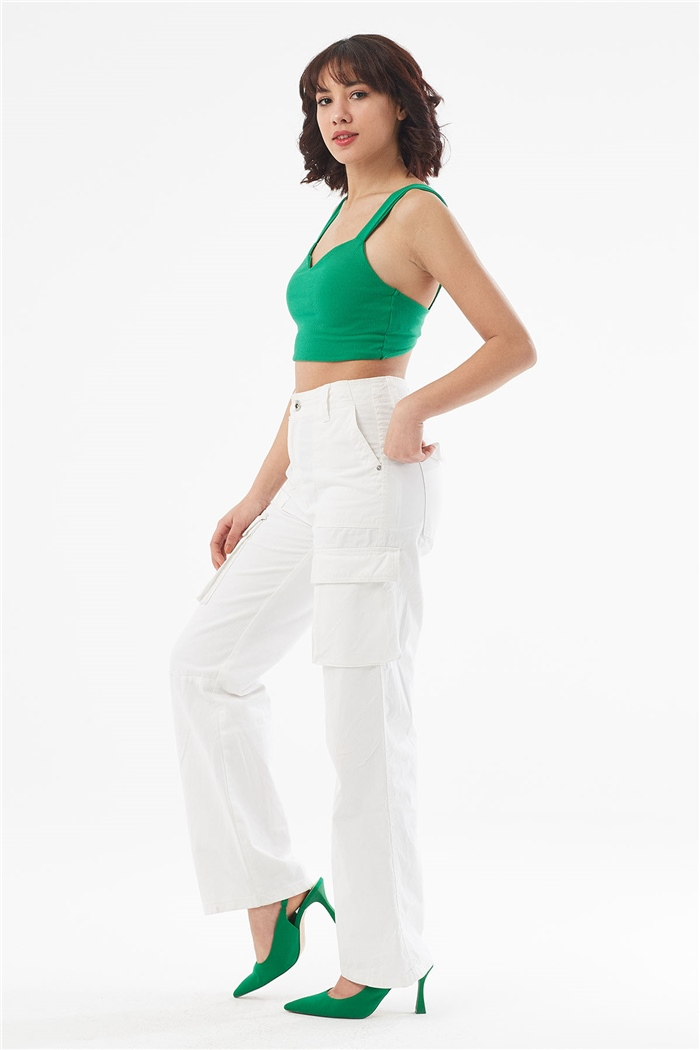 Nisan ASKILI KAŞKORSE CROP  BENETTON  N22-1411