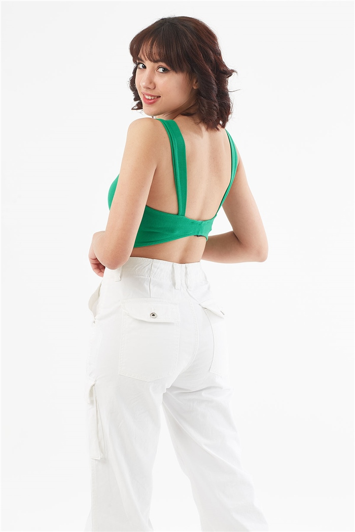 Nisan ASKILI KAŞKORSE CROP  BENETTON  N22-1411