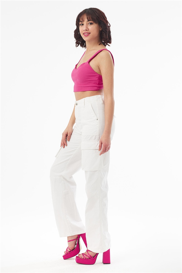Nisan ASKILI KAŞKORSE CROP  FUŞYA  N22-1411
