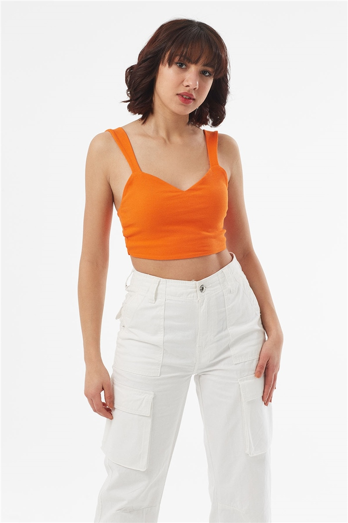Nisan ASKILI KAŞKORSE CROP  ORANJ  N22-1411