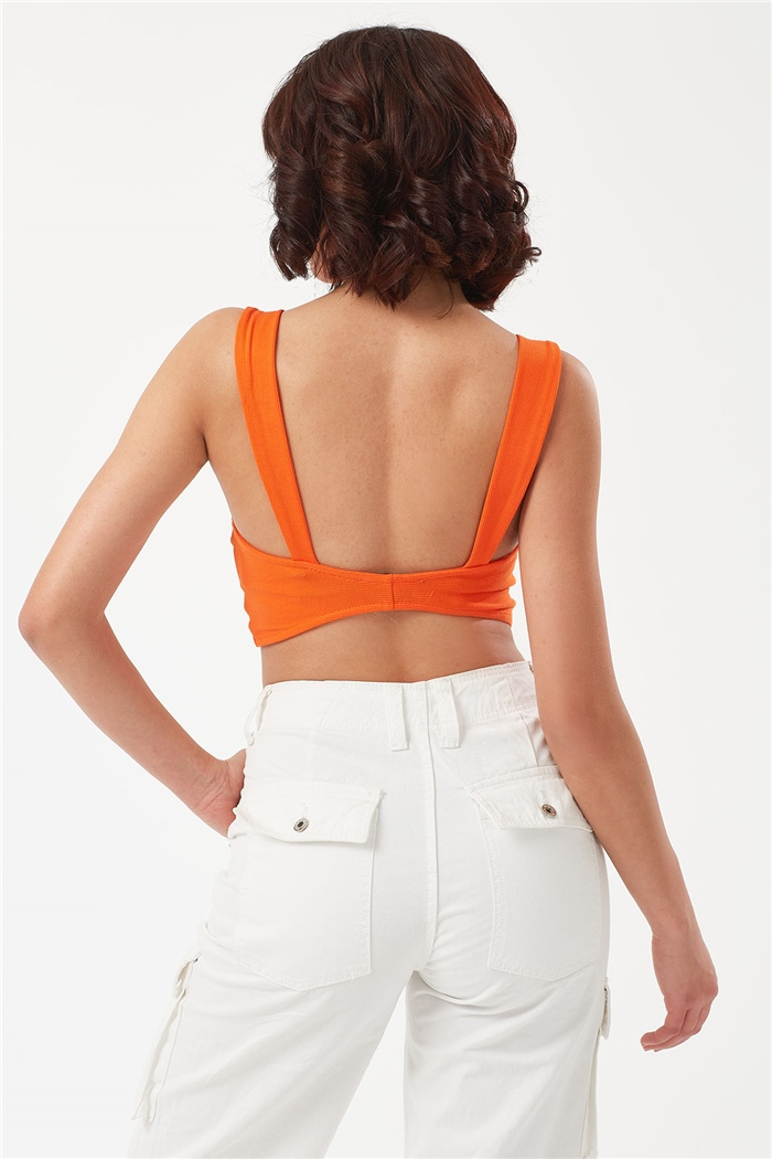 Nisan ASKILI KAŞKORSE CROP  ORANJ  N22-1411