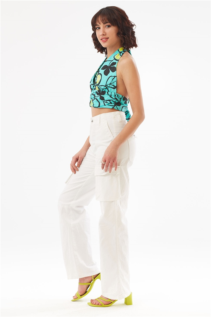 Nisan BAĞLAMALI CROP  AQUA  N22-1410