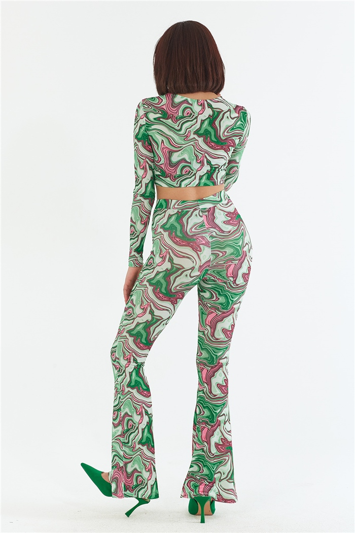 Nisan BEL BİYE DETAYLI BLUZ  BENETTON  N22-1363