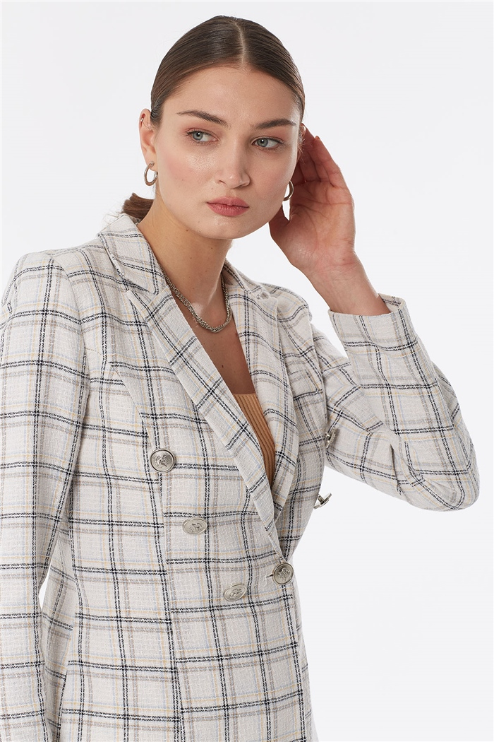 Nisan Blazer Ceket  MAVİ  N22-1336