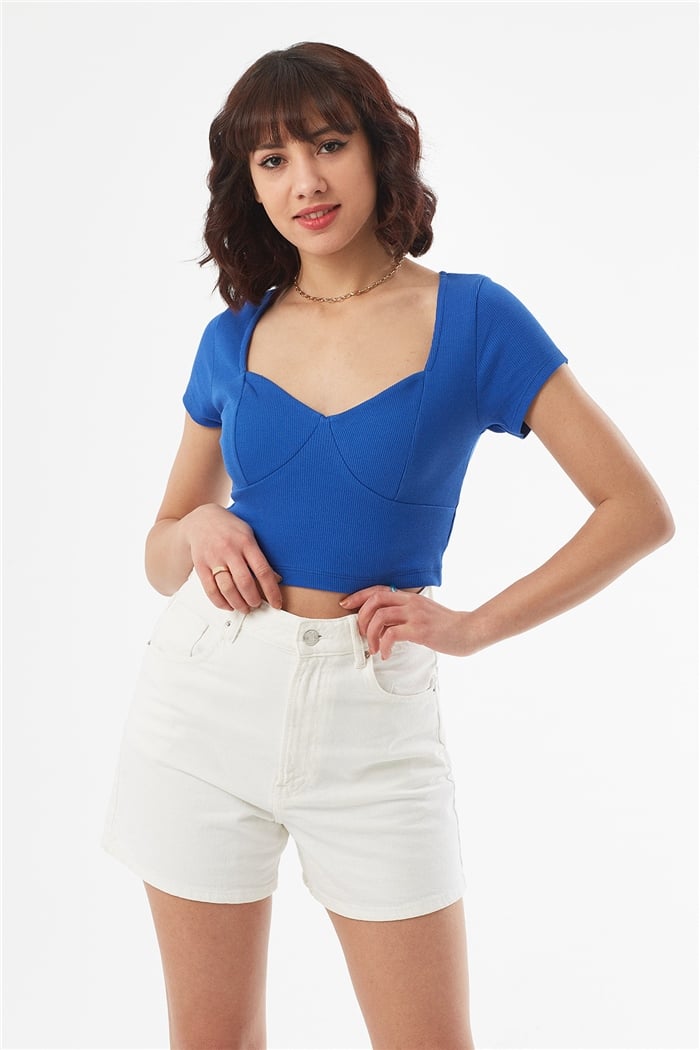 Nisan KISA KOLLU CROP  SAKS  N22-1414