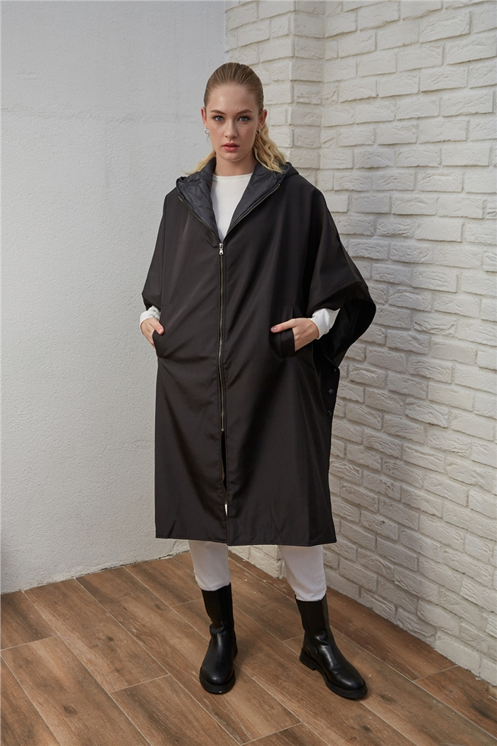 Nisan OVERSİZE MONT  SİYAH  PD22-1021