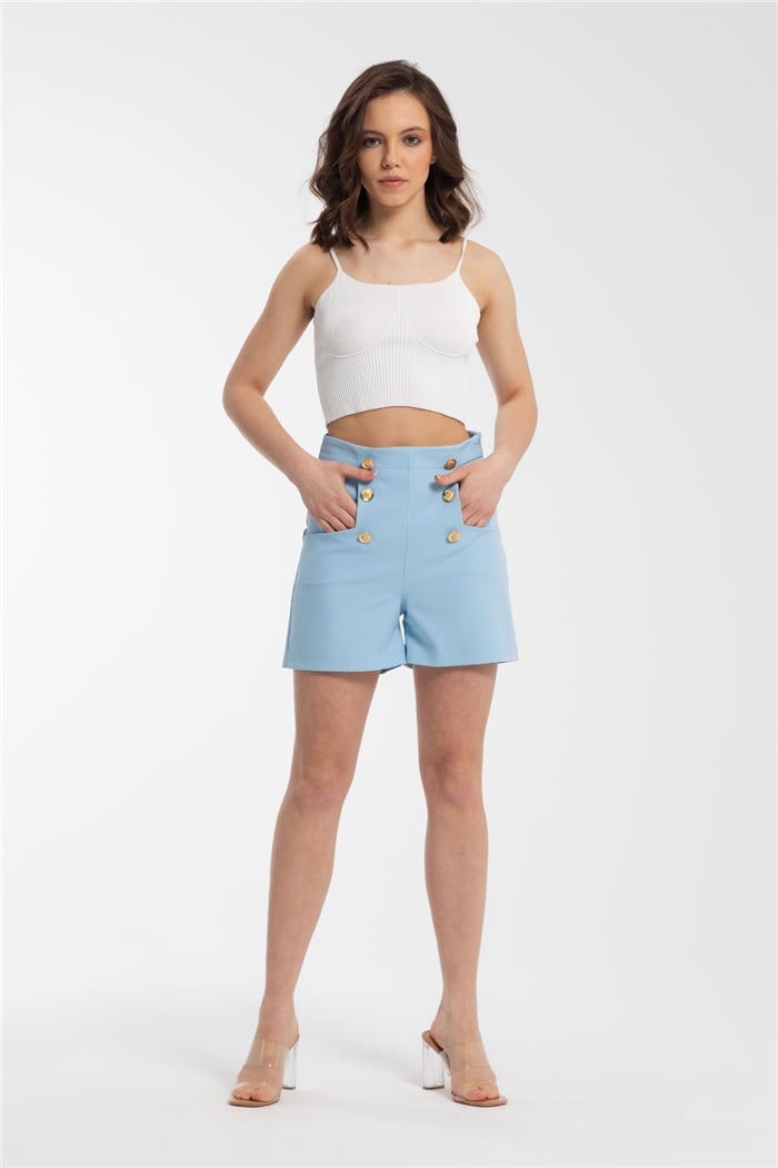 Nisan Şort  BEBE MAVİ  N21-1101