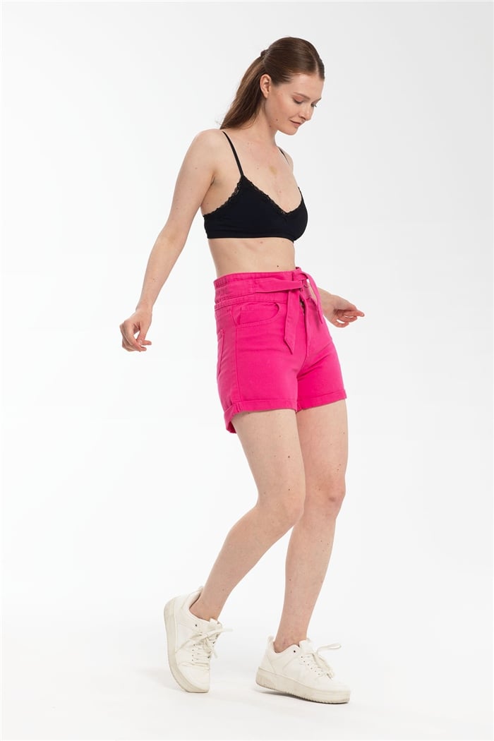 Nisan Şort  ŞEKER PEMBE  PD21-177