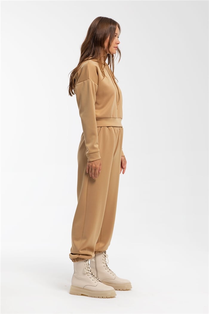Nisan Sweatshirt  CAMEL  N21-1237