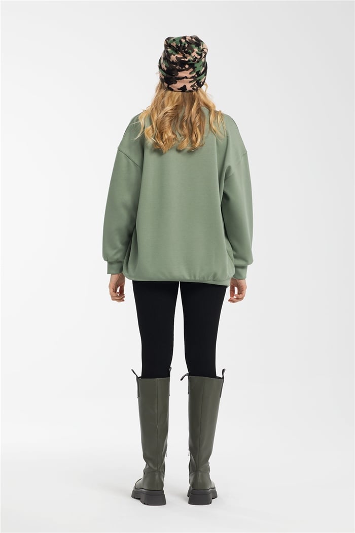 Nisan Sweatshirt  MİNT  N21-1255