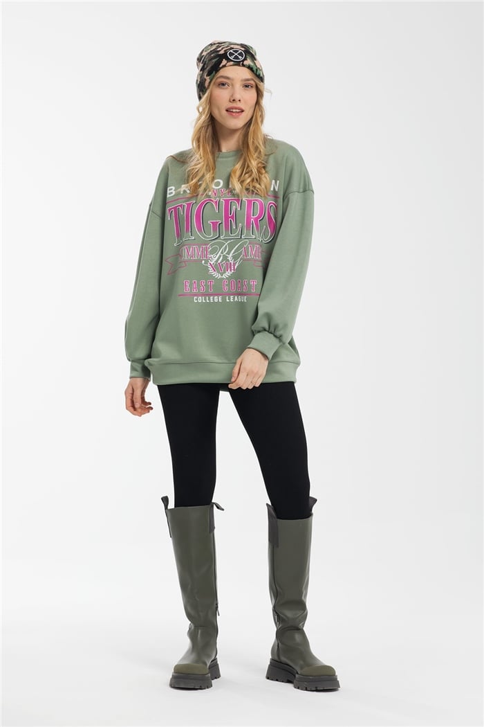 Nisan Sweatshirt  MİNT  N21-1255