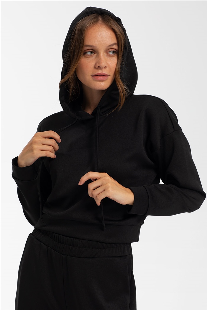 Nisan Sweatshirt  SİYAH  N21-1237