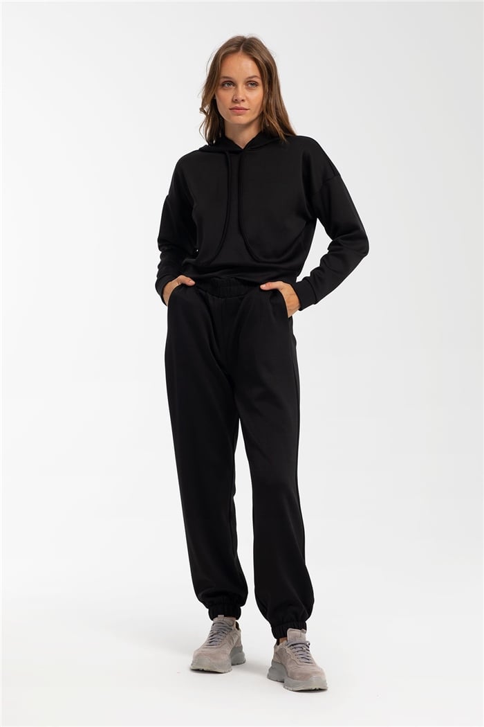 Nisan Sweatshirt  SİYAH  N21-1237