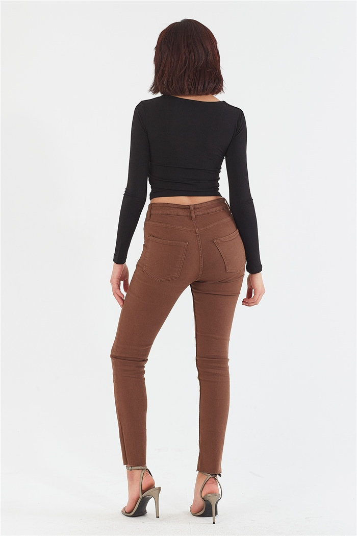Nisan UZUN KOLLU BLUZ  SİYAH  N22-1356