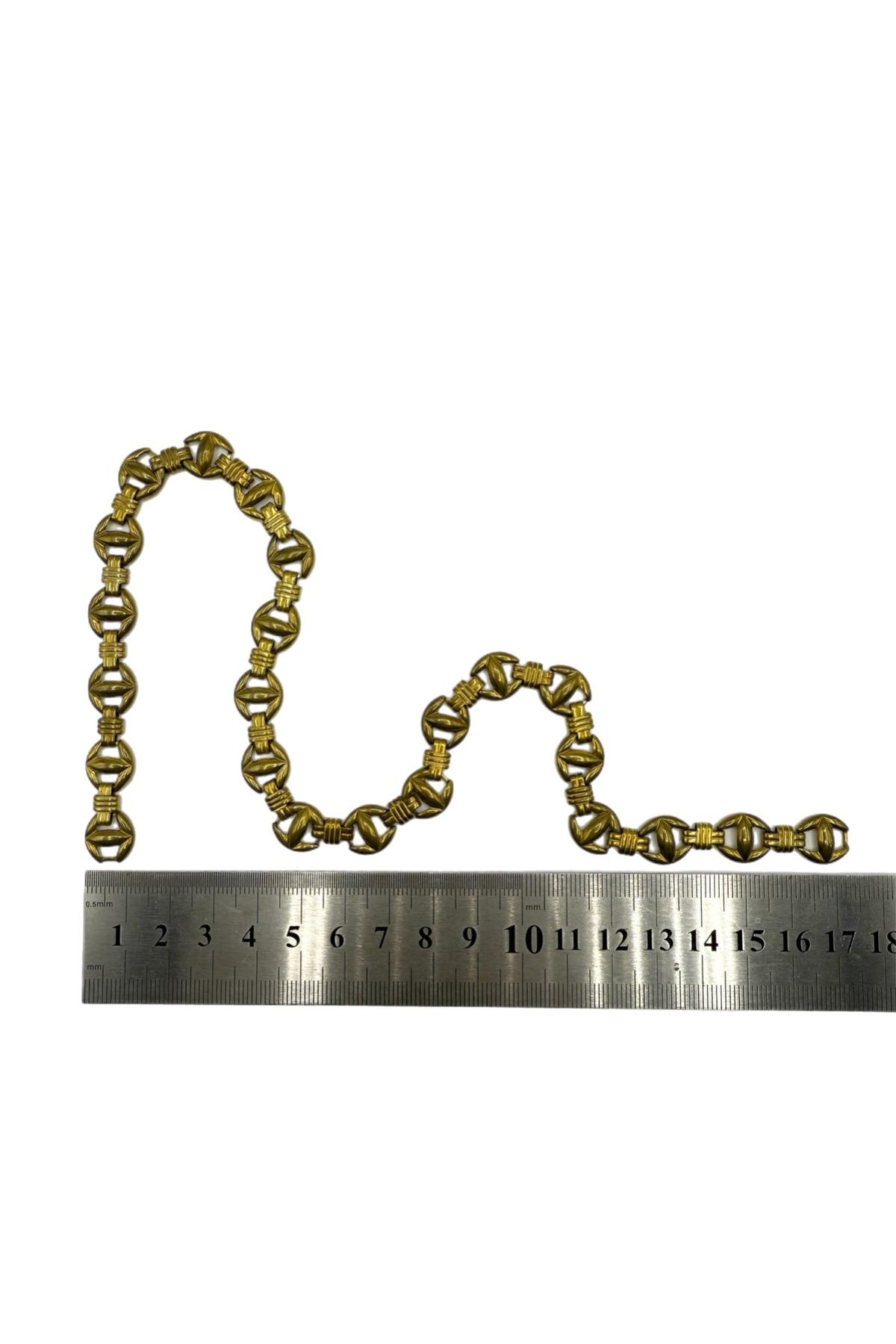 9 MM (20M) HAM PİRİNÇ ZİNCİR