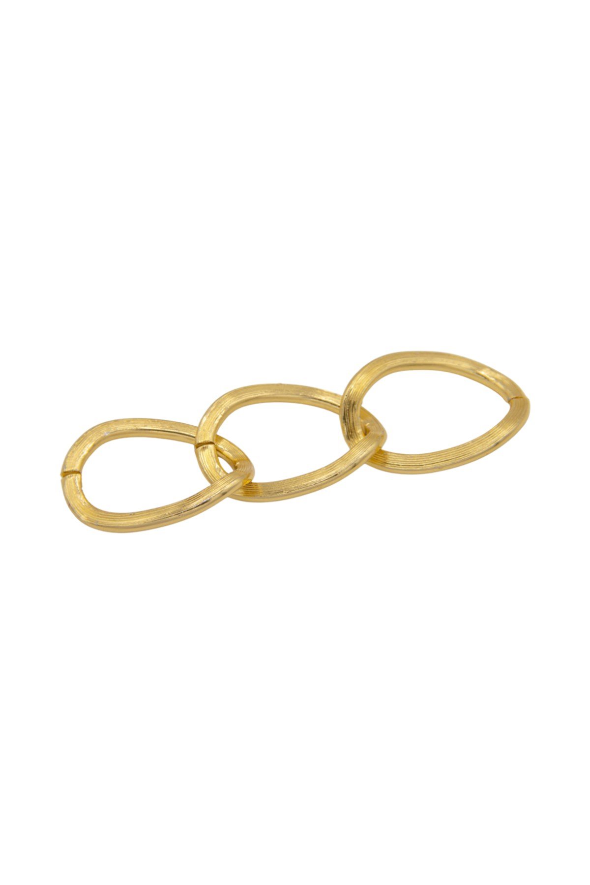 Altın Kaplama Kalın Zincir 28x2 mm