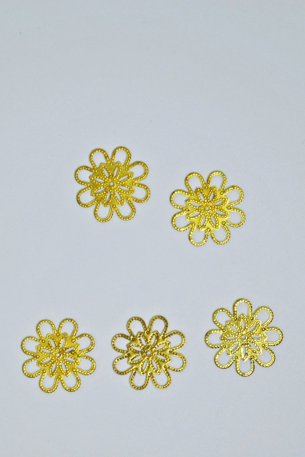 HAM PİRİNÇ FİLİGRAN (100 AD) 25x25 mm