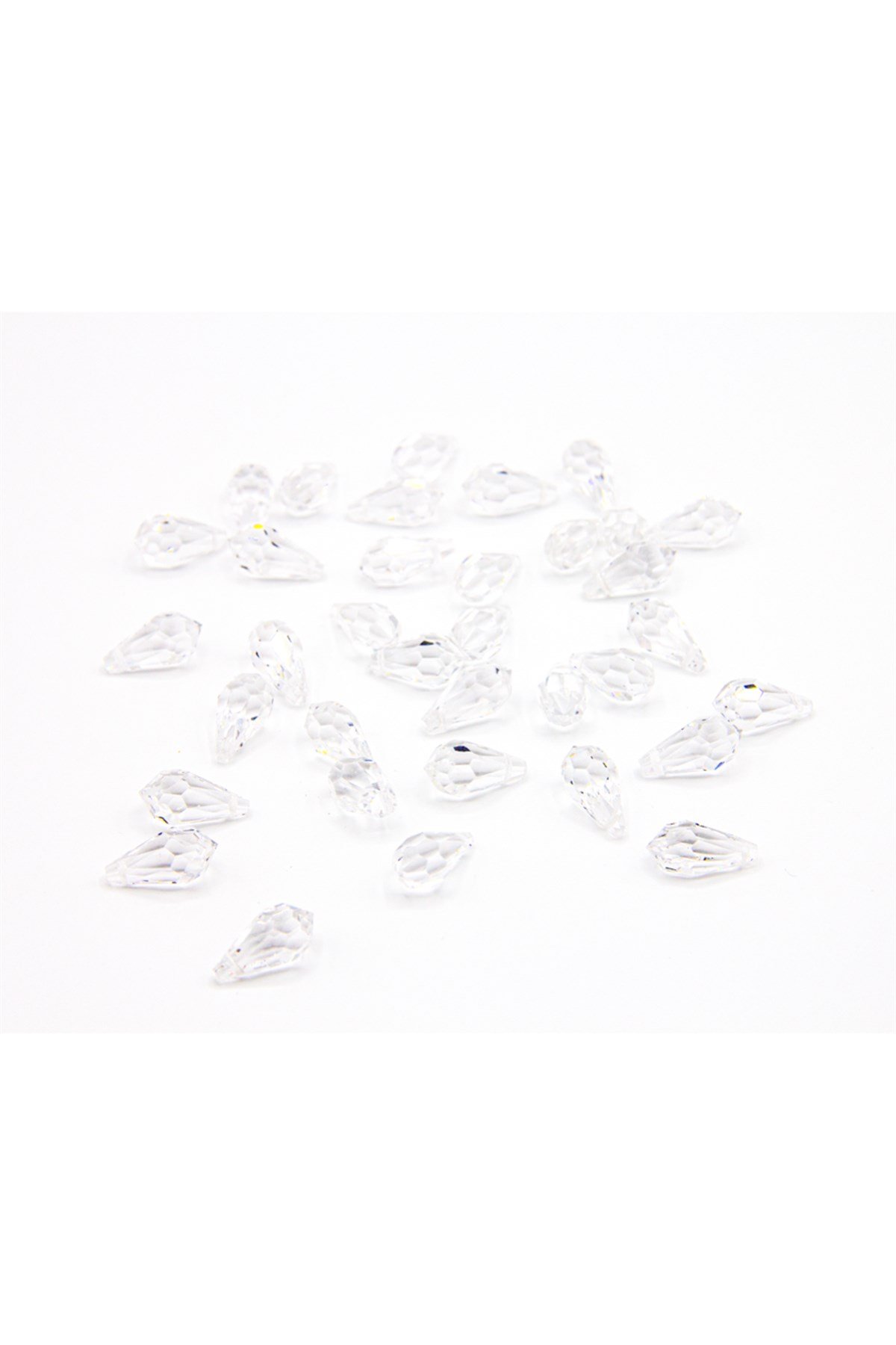 Orjinal Swarovski Kristal Damla Boncuk 5x10mm