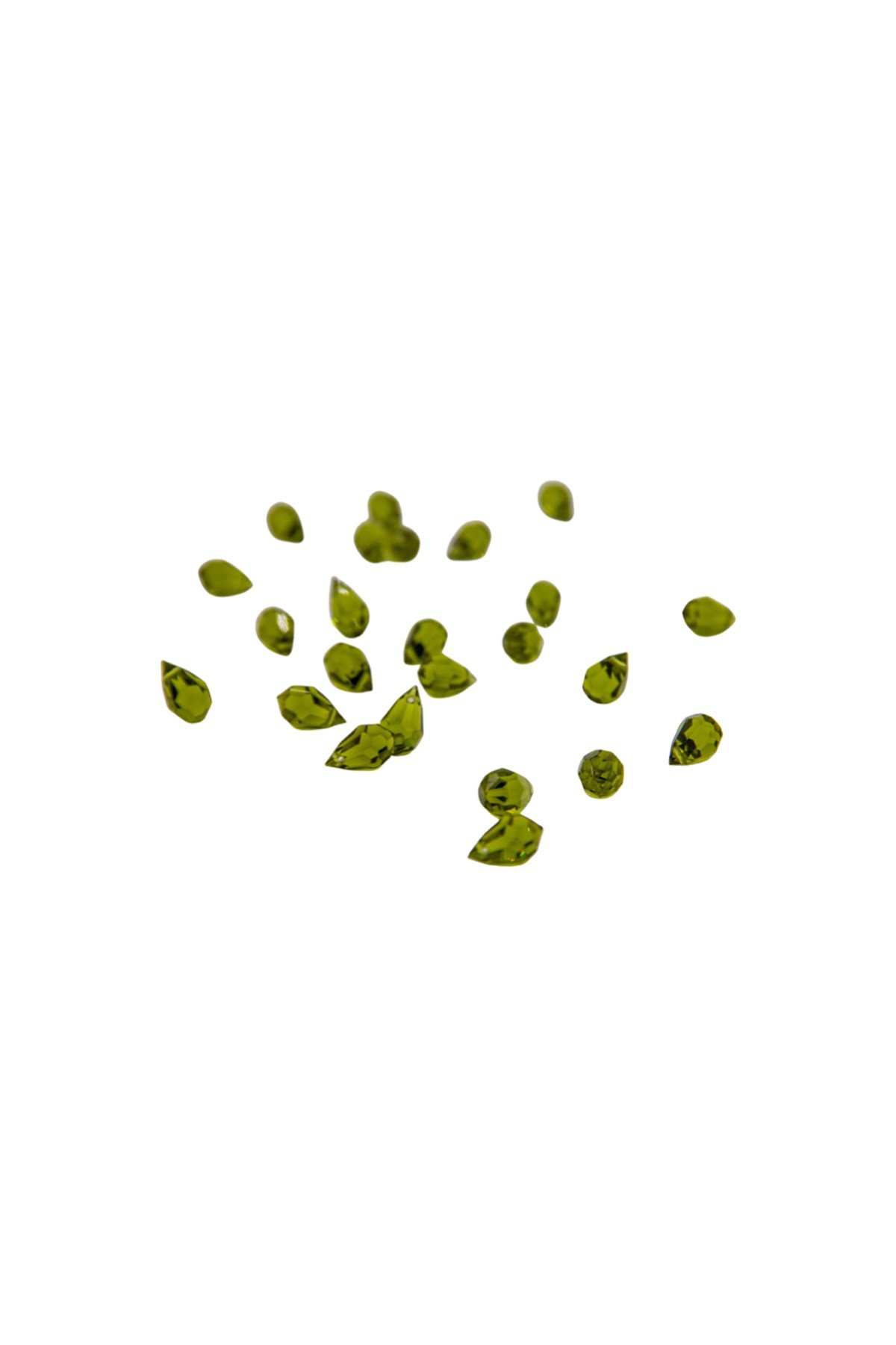 Orjinal Swarovski Kristal Damla Boncuk 8x15mm