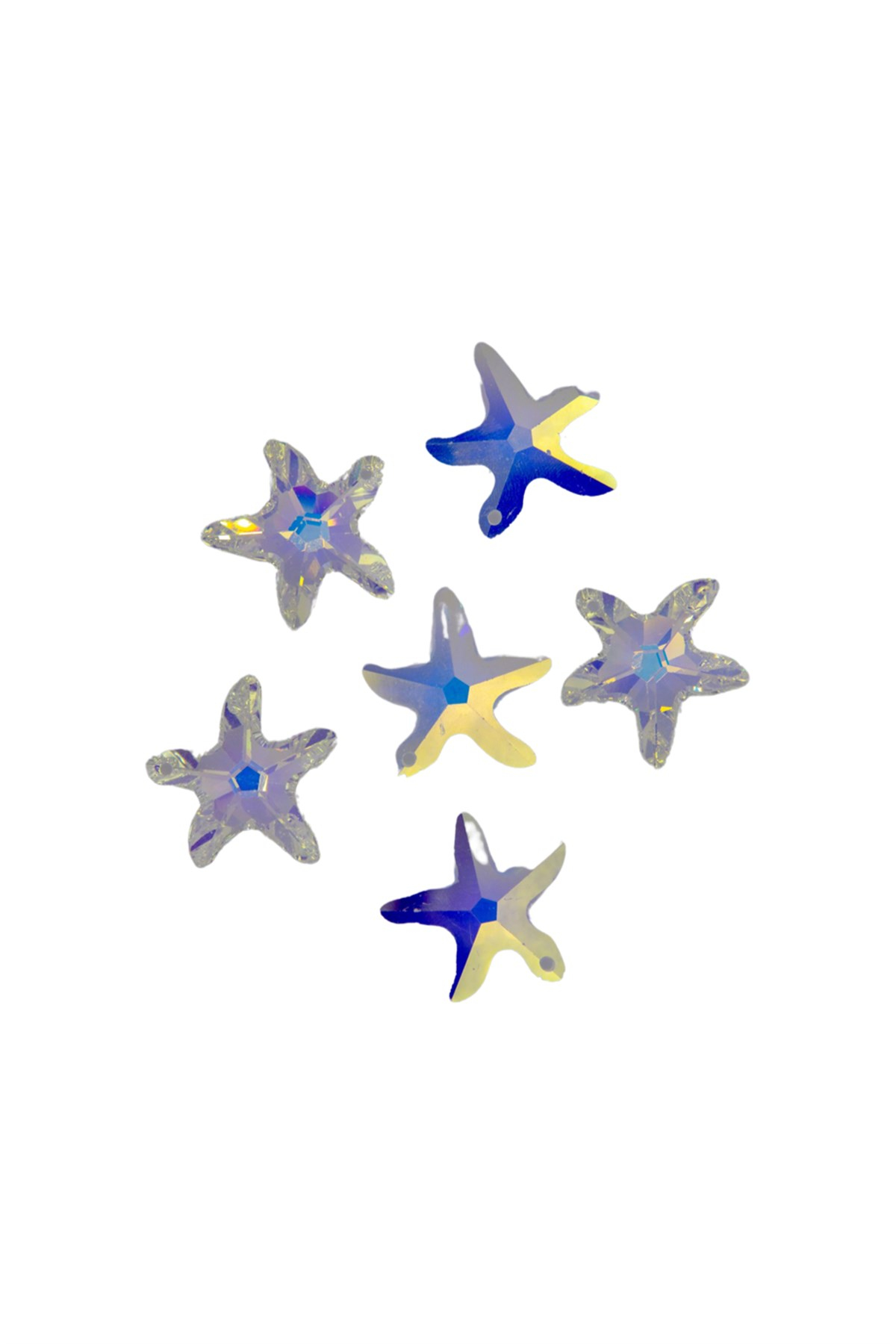 Orjinal Swarovski Kristal Deniz Yıldızı Boncuk 20mm