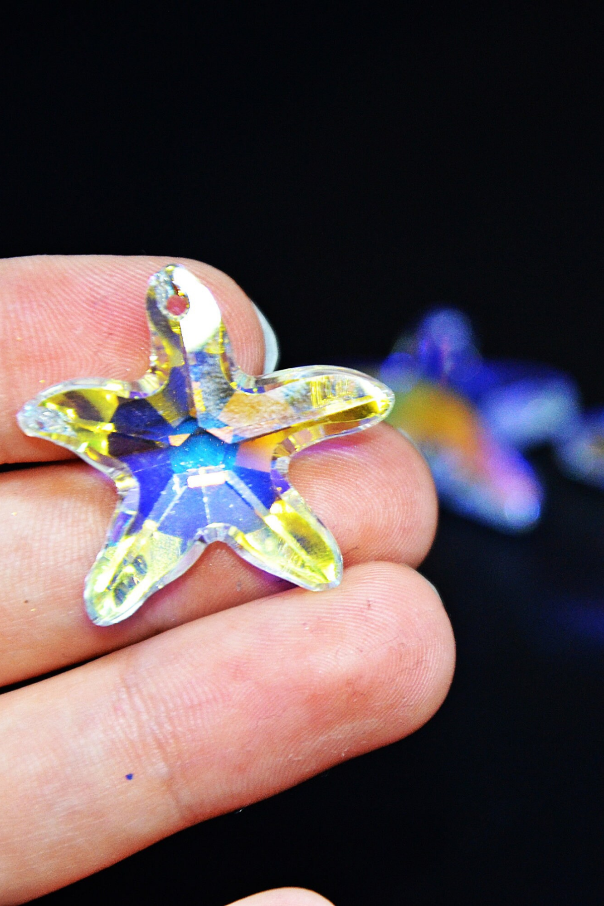 Orjinal Swarovski Kristal Deniz Yıldızı Boncuk 28mm