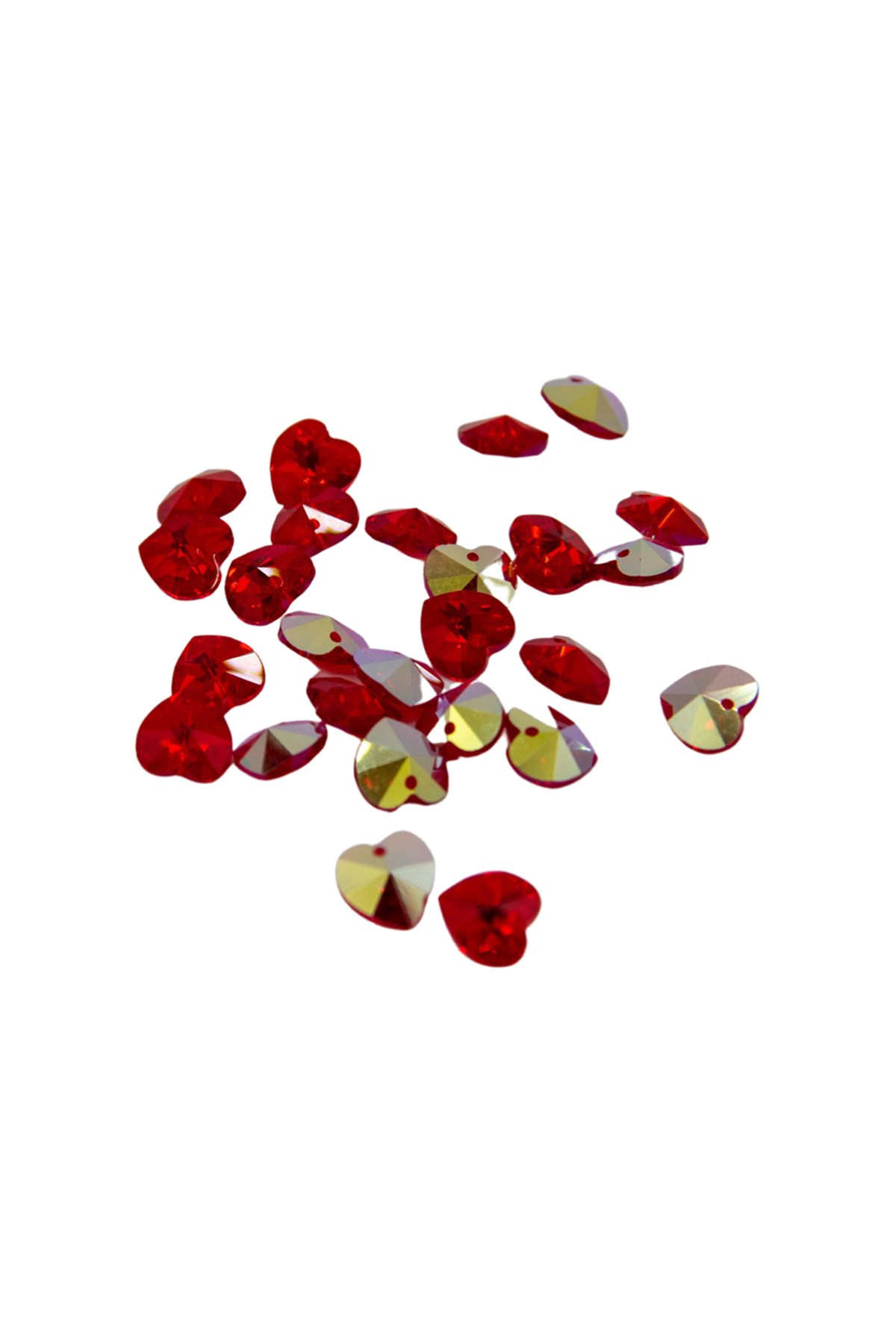 Orjinal Swarovski Kristal Kalp Boncuk 10mm