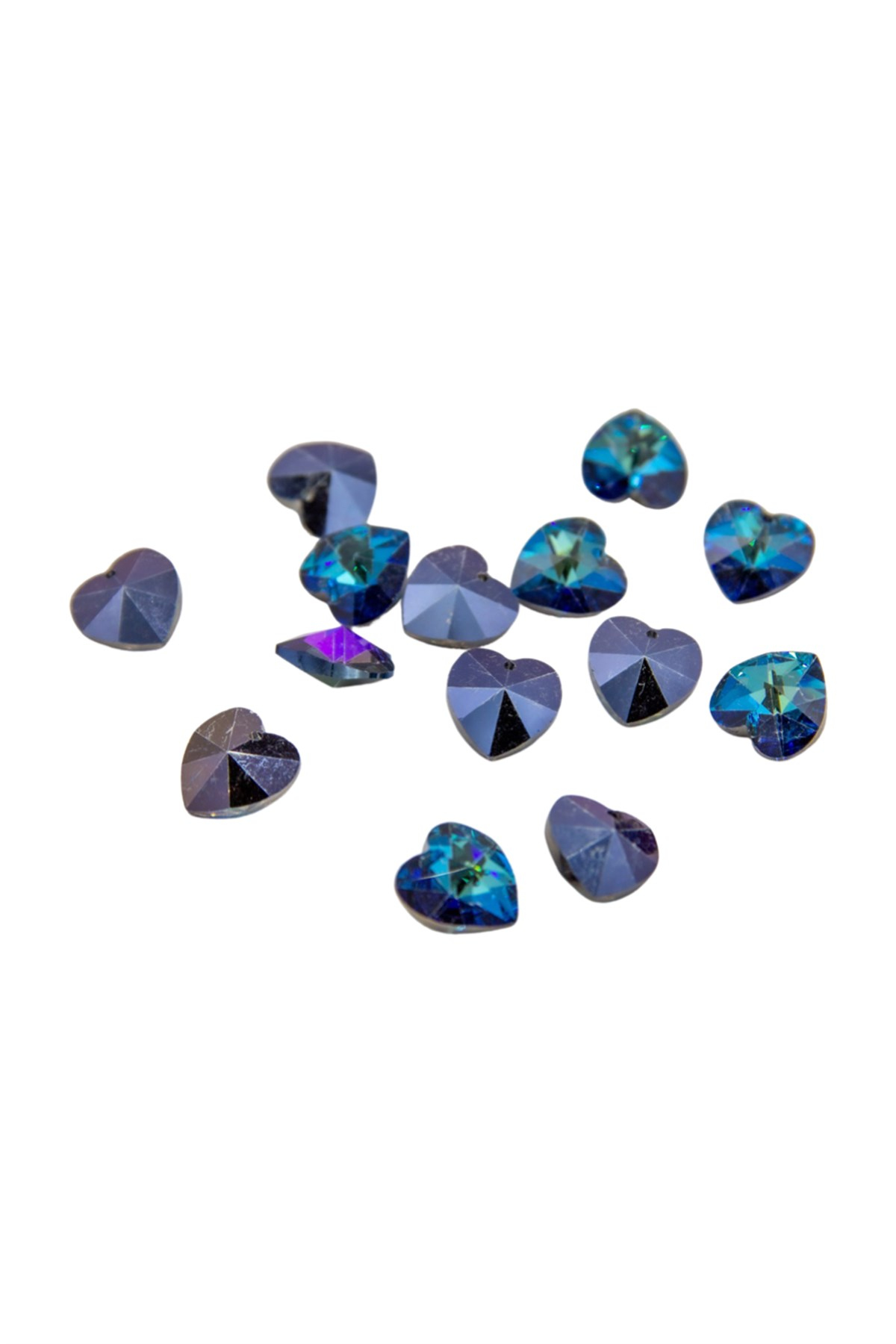 Orjinal Swarovski Kristal Kalp Boncuk 14mm