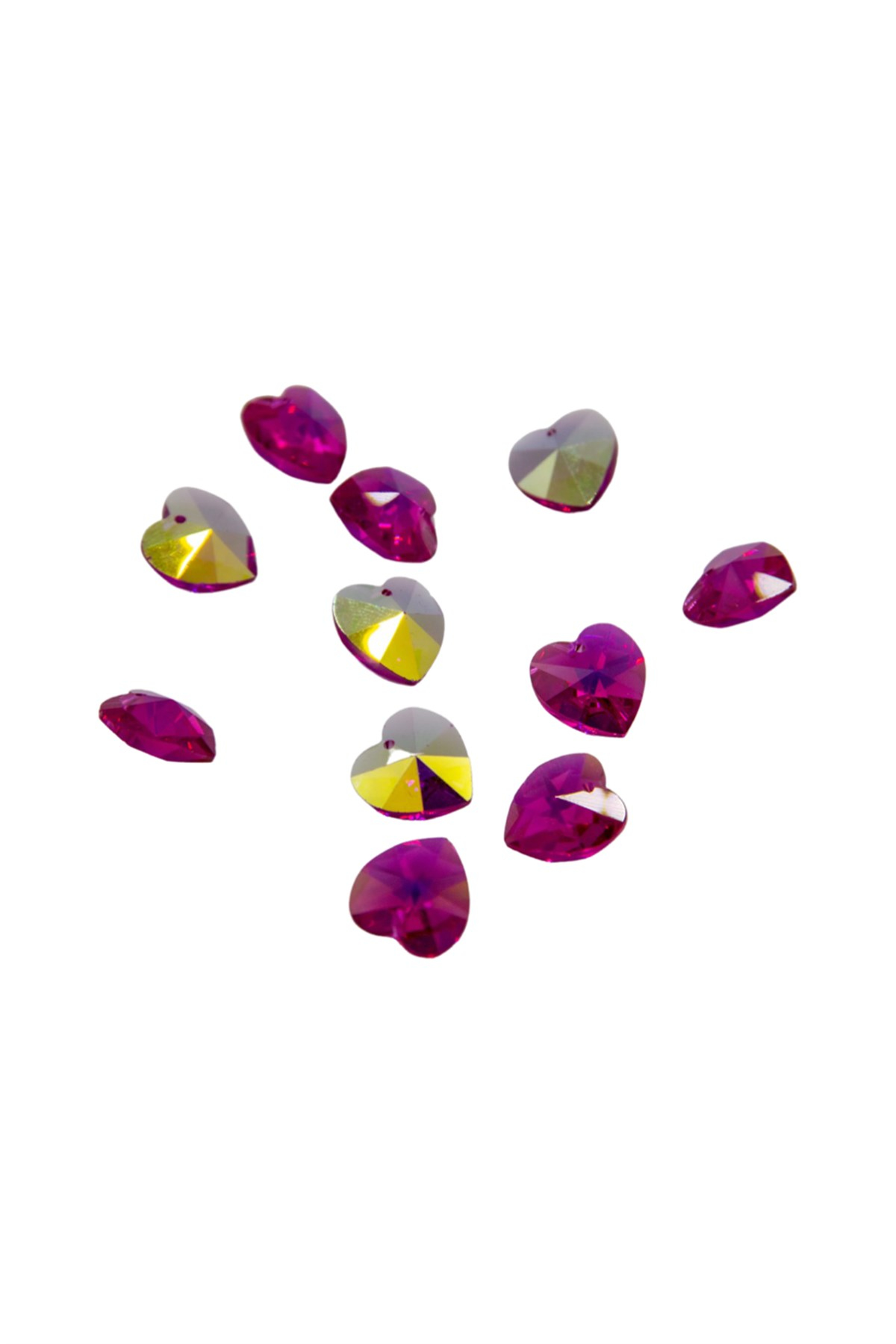 Orjinal Swarovski Kristal Kalp Boncuk 14mm