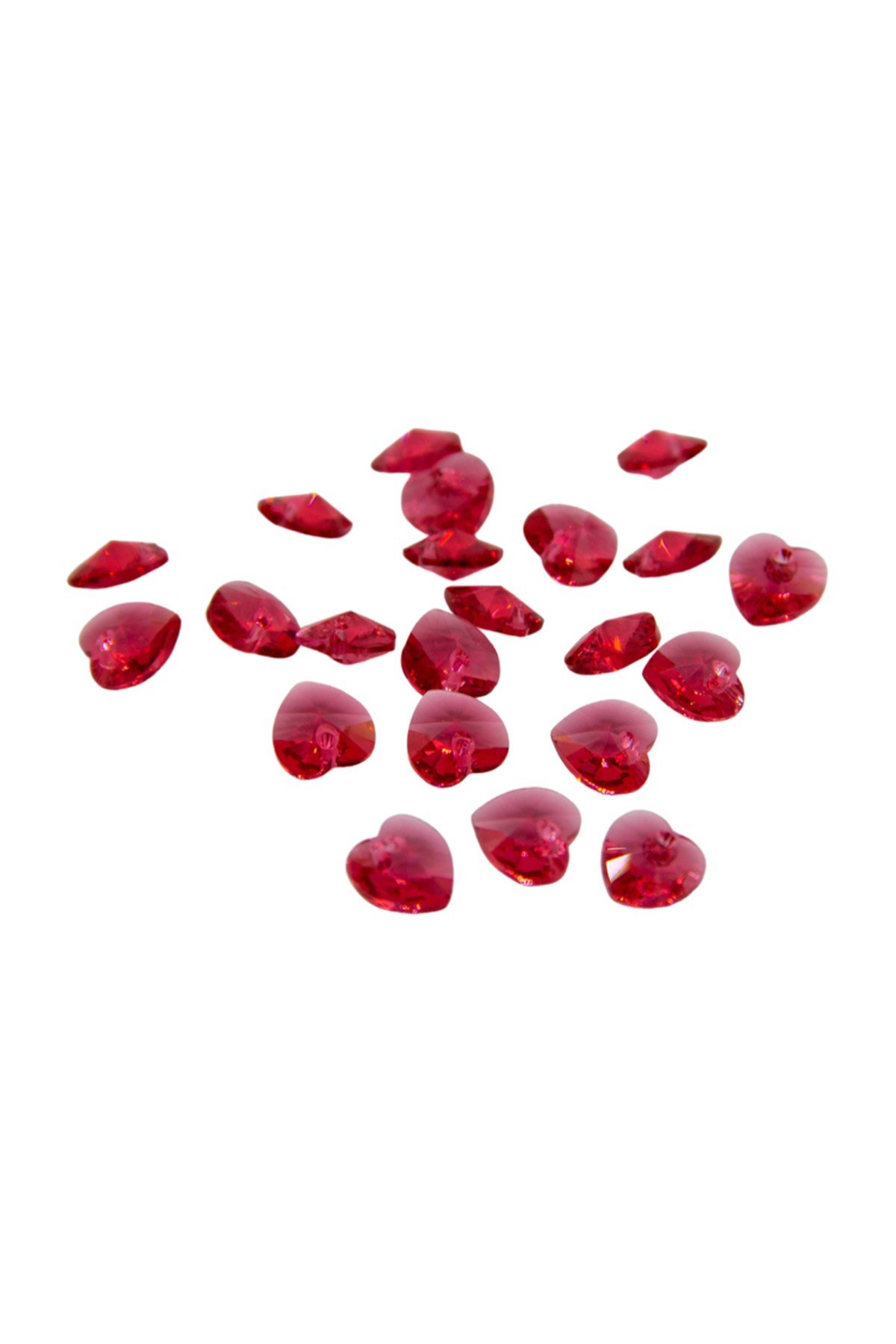 Orjinal Swarovski Kristal Kalp Boncuk 10mm