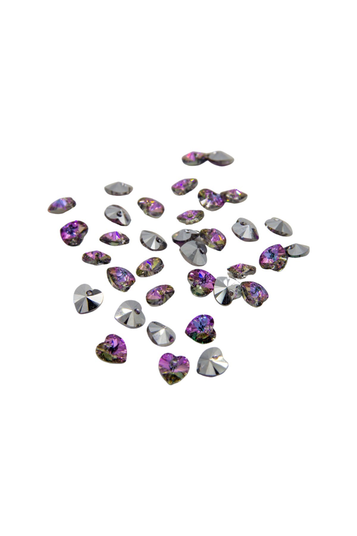 Orjinal Swarovski Kristal Kalp Boncuk 10mm