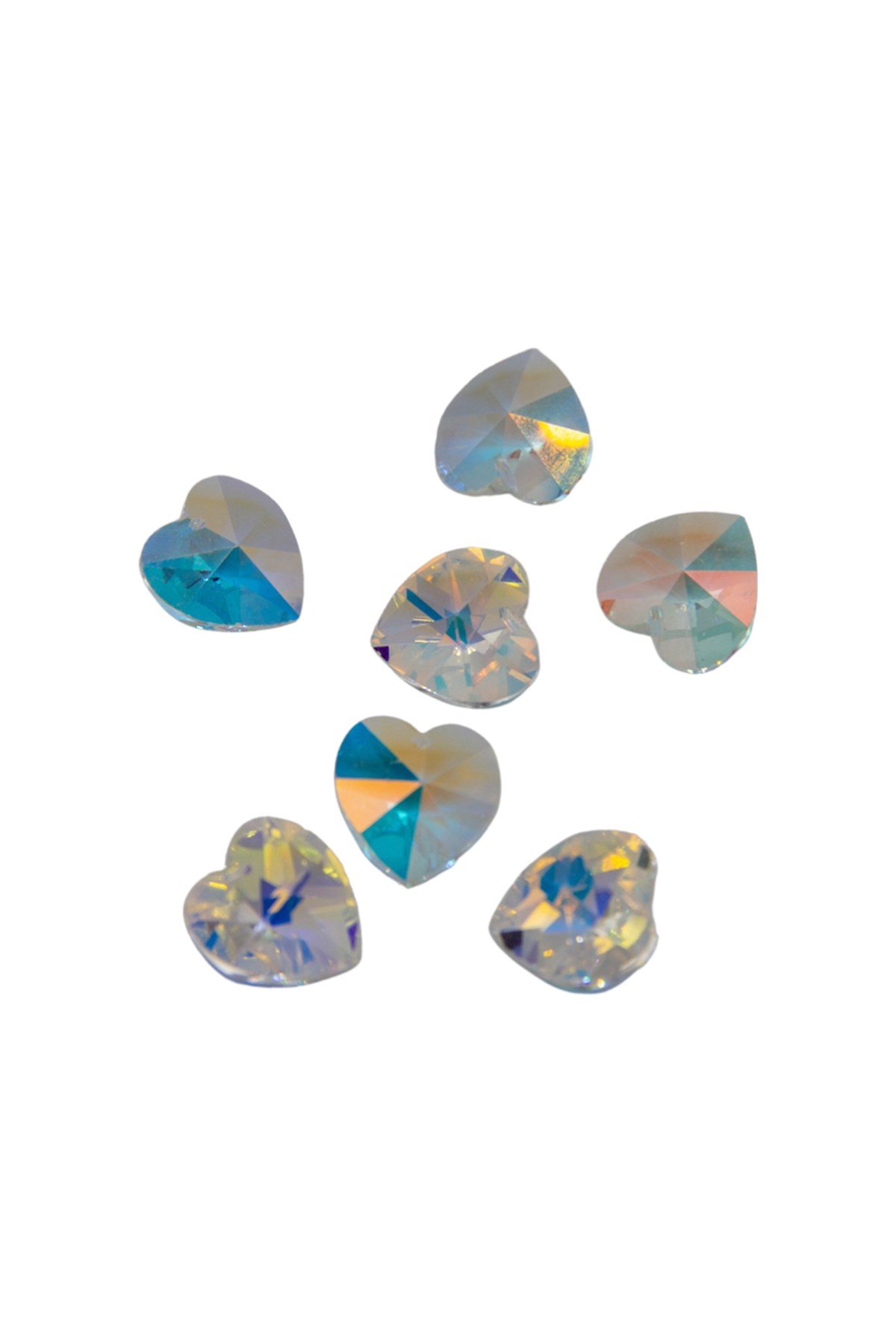 Orjinal Swarovski Kristal Kalp Boncuk 18mm