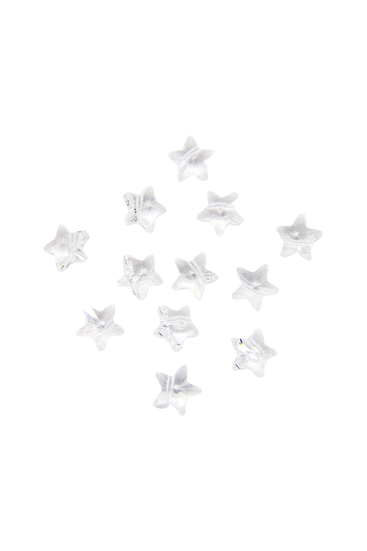 Orjinal  Swarovski Kristal Yıldız Boncuk 12mm