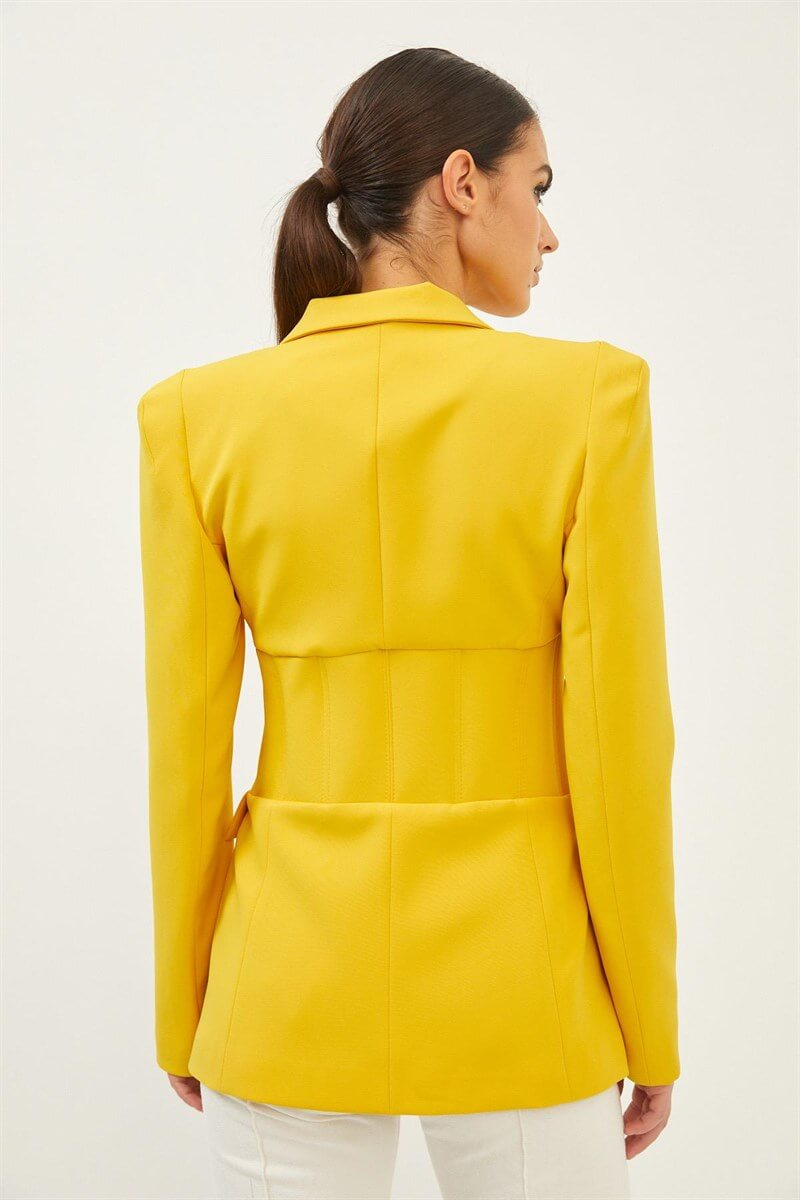 Hardal Belden Oturan Blazer CeketST060W90255001