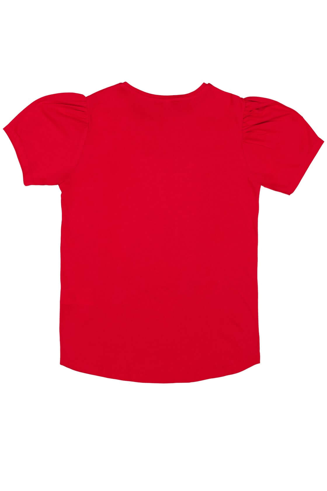 Kırmızı Baskılı Pamuk T-ShirtST050S7114801