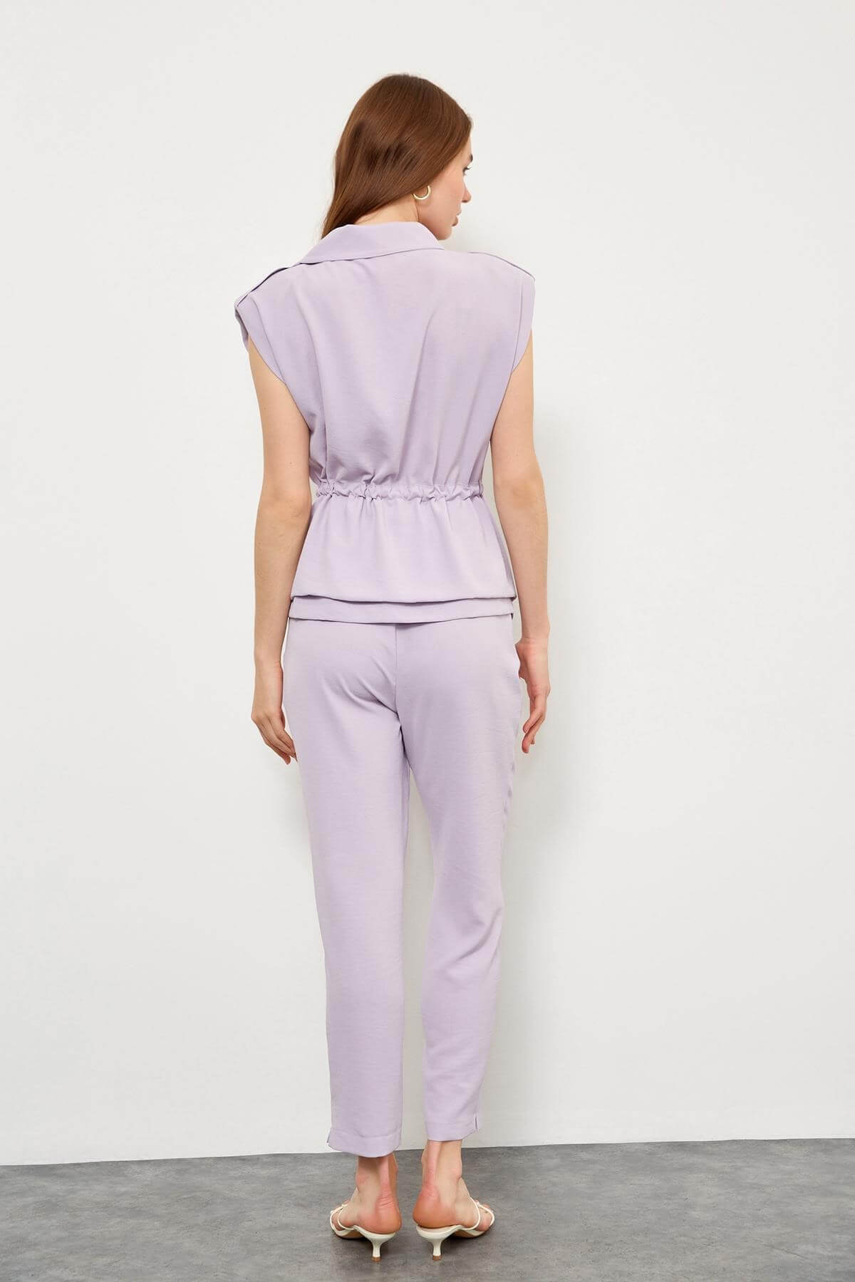 Lila Yelek Pantolon TakımST050S60107001