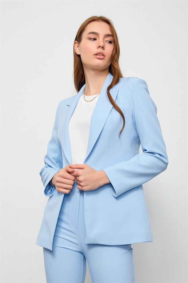 Mavi Blazer Ceket Pantolon TakımST050S60072002