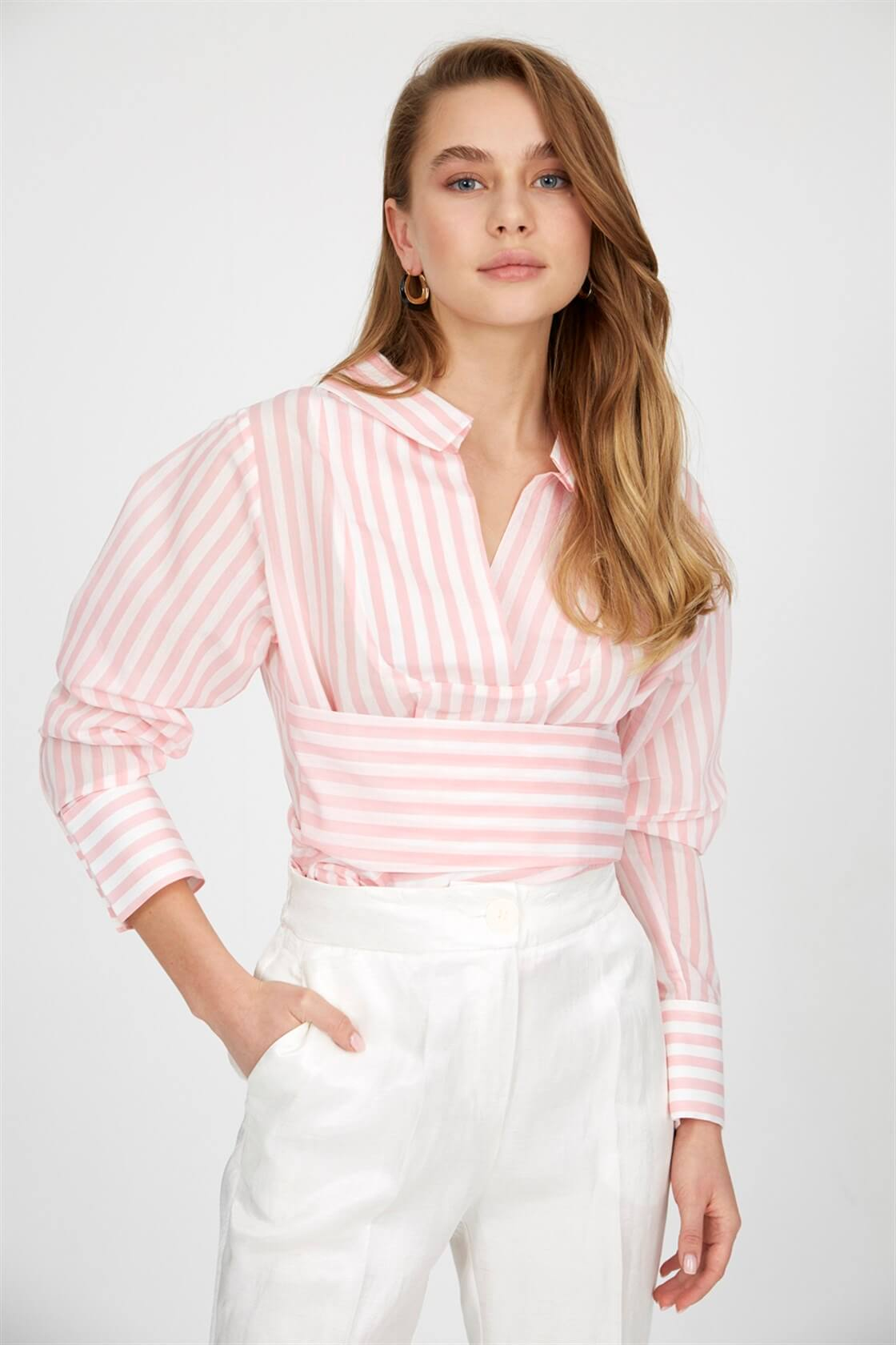 Pembe GömlekST050S5510101