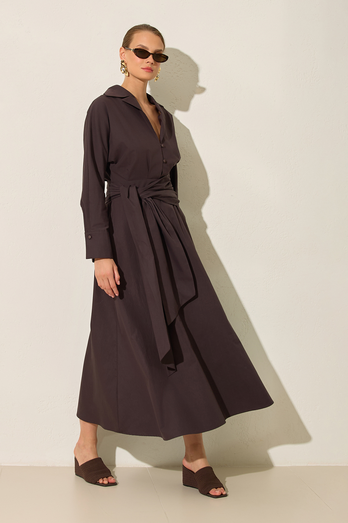 Acı-Kahve 1YA4WSEL3392 ELBİSE Kadın Kategorisiz modelleri