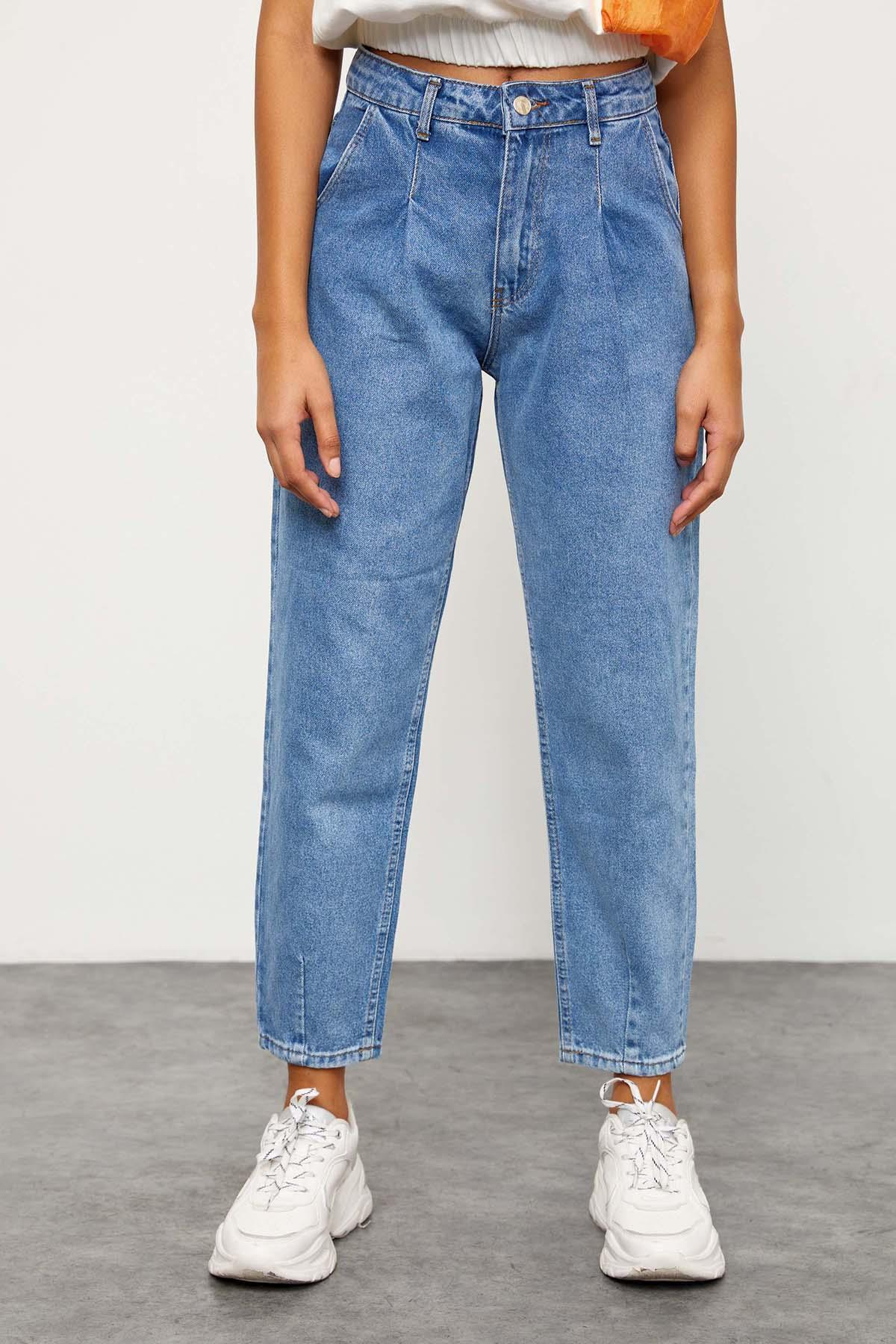 Açık Mavi 2YM4CPN0327 KOT PANTOLON Kadın Jean modelleri