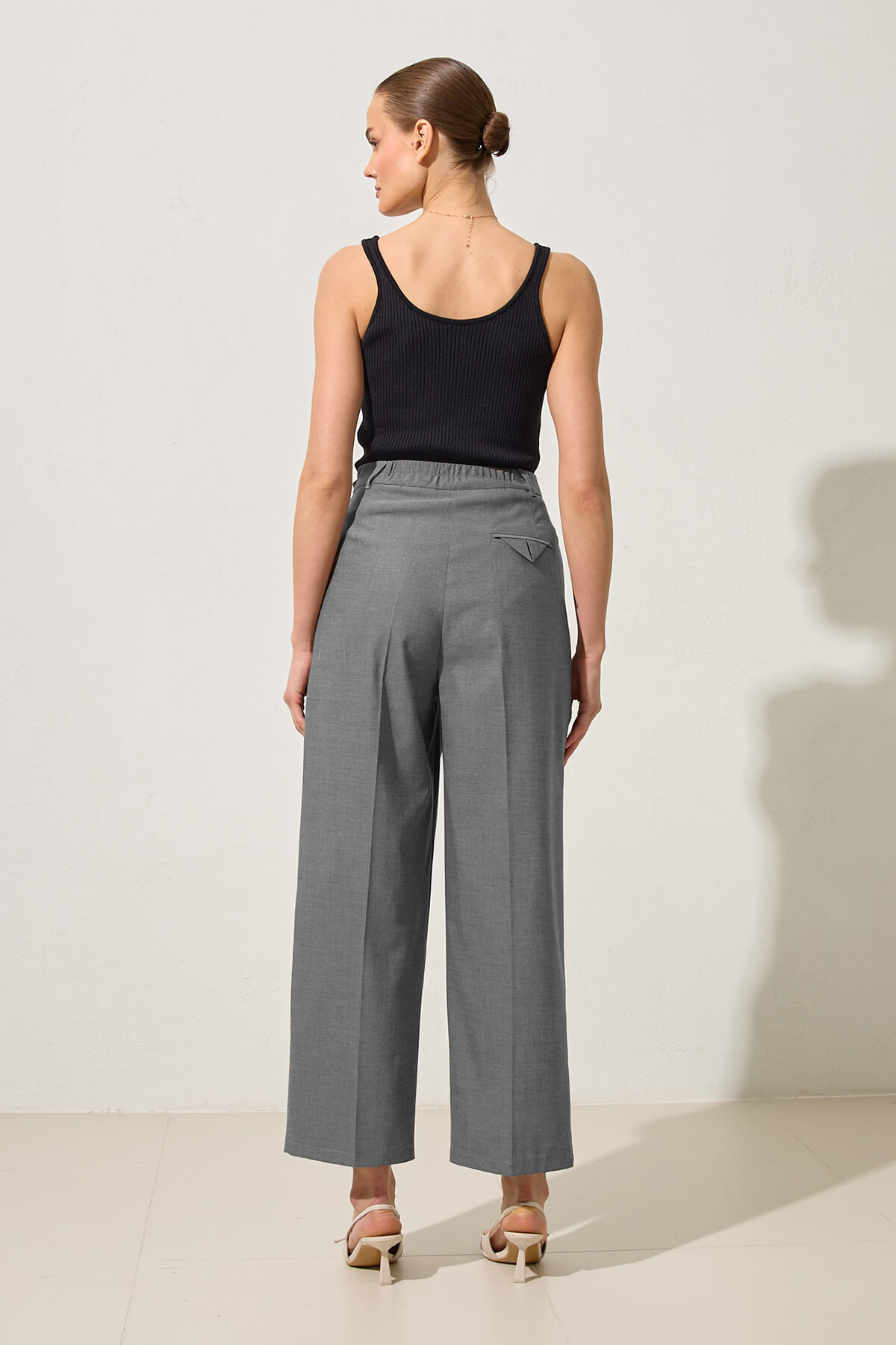 Antrasit 1YA2WSPN1437 PANTOLON Kadın Pantolon modelleri