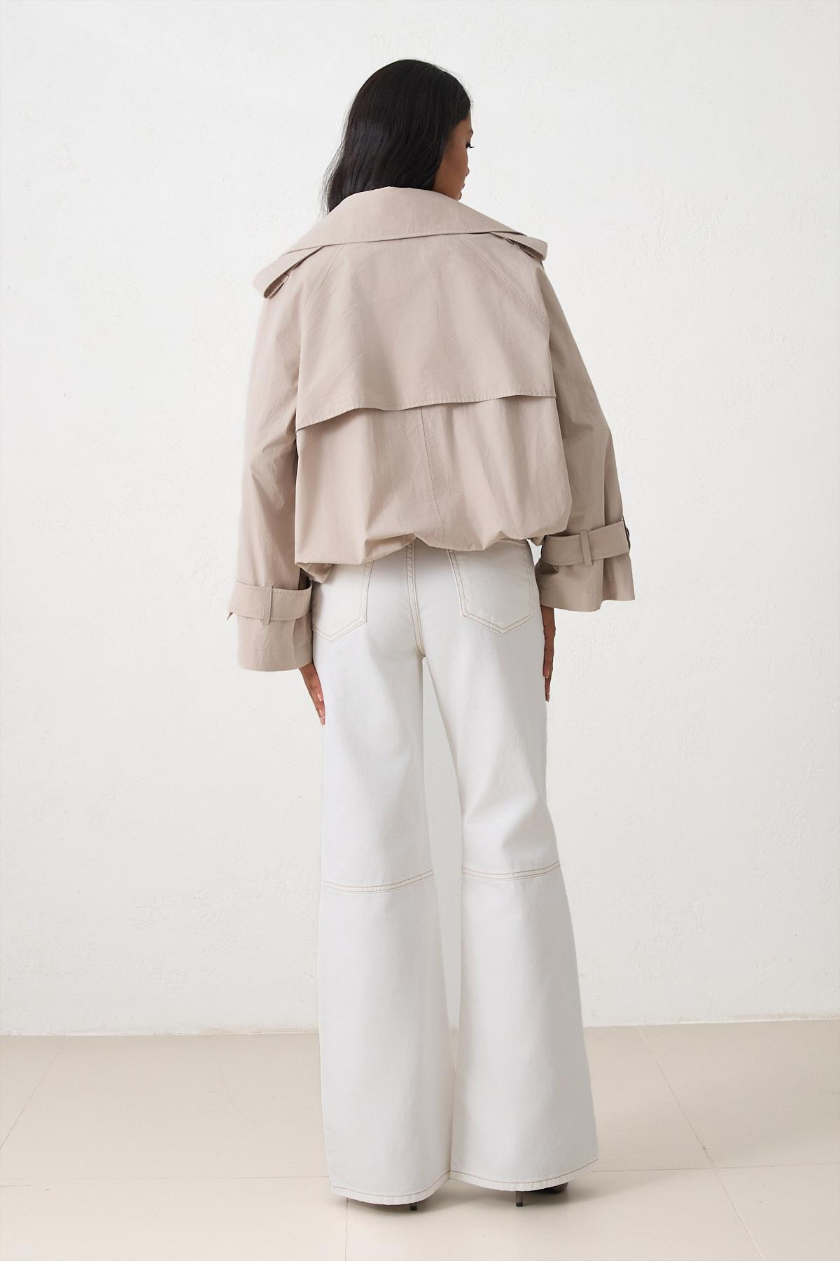 Bej 1YB2CTK0077 TRENÇKOT Kadın Kategorisiz modelleri