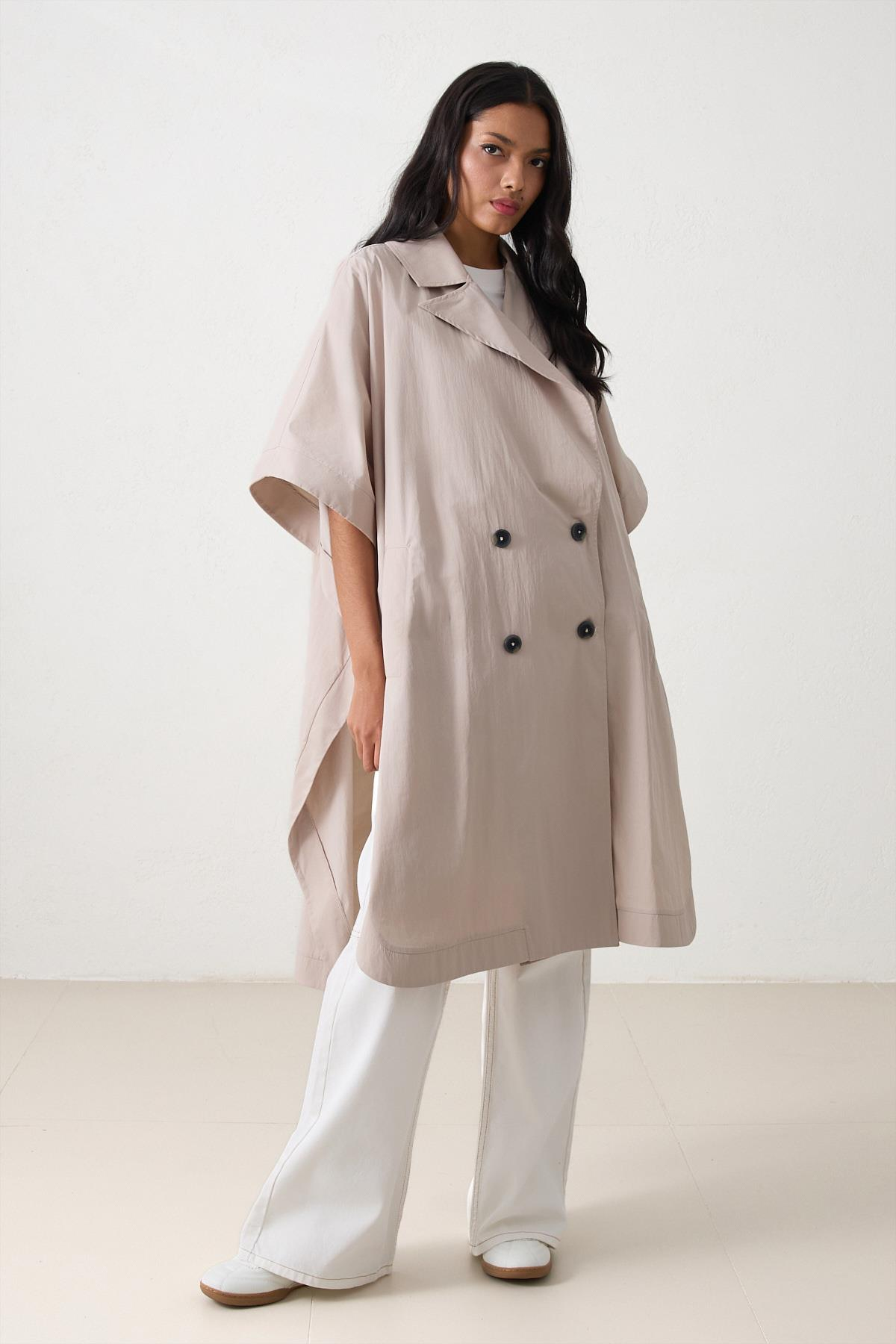 Bej 1YB4ECTK0074 TRENÇKOT Kadın Kategorisiz modelleri