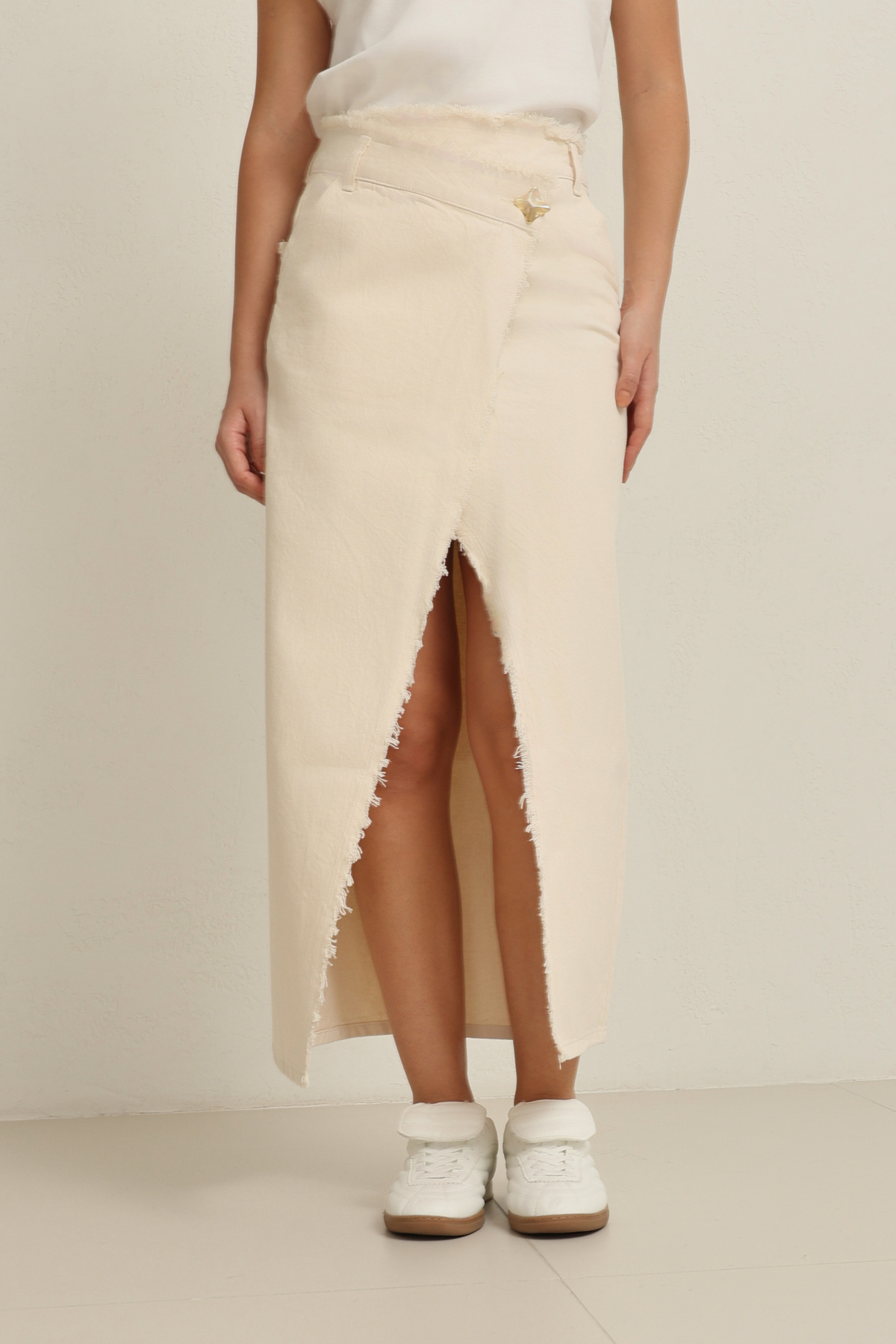 Bej 2YA2ECET0600 KOT ETEK Kadın Etek modelleri