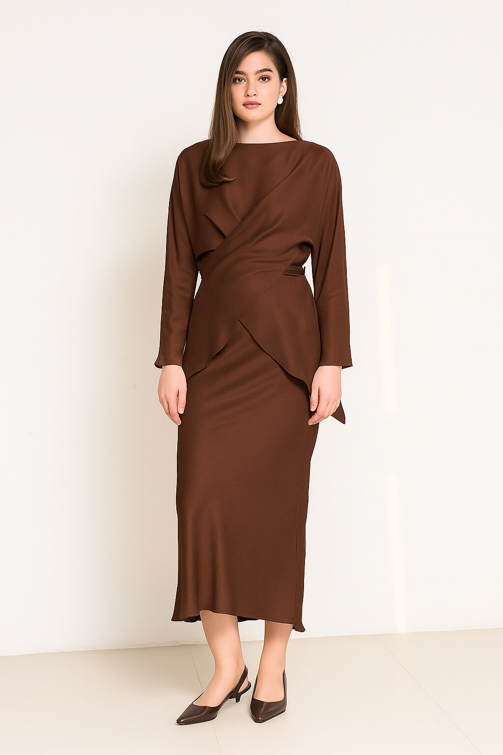 Çikolata 1YA2WSET0651 ETEK Kadın Etek modelleri