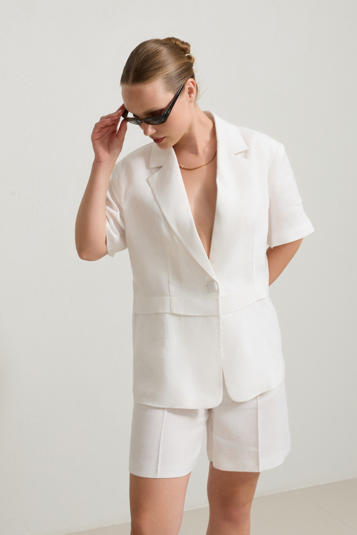 Ekru 1YA4WCCK0802 CEKET Kadın Kategorisiz modelleri