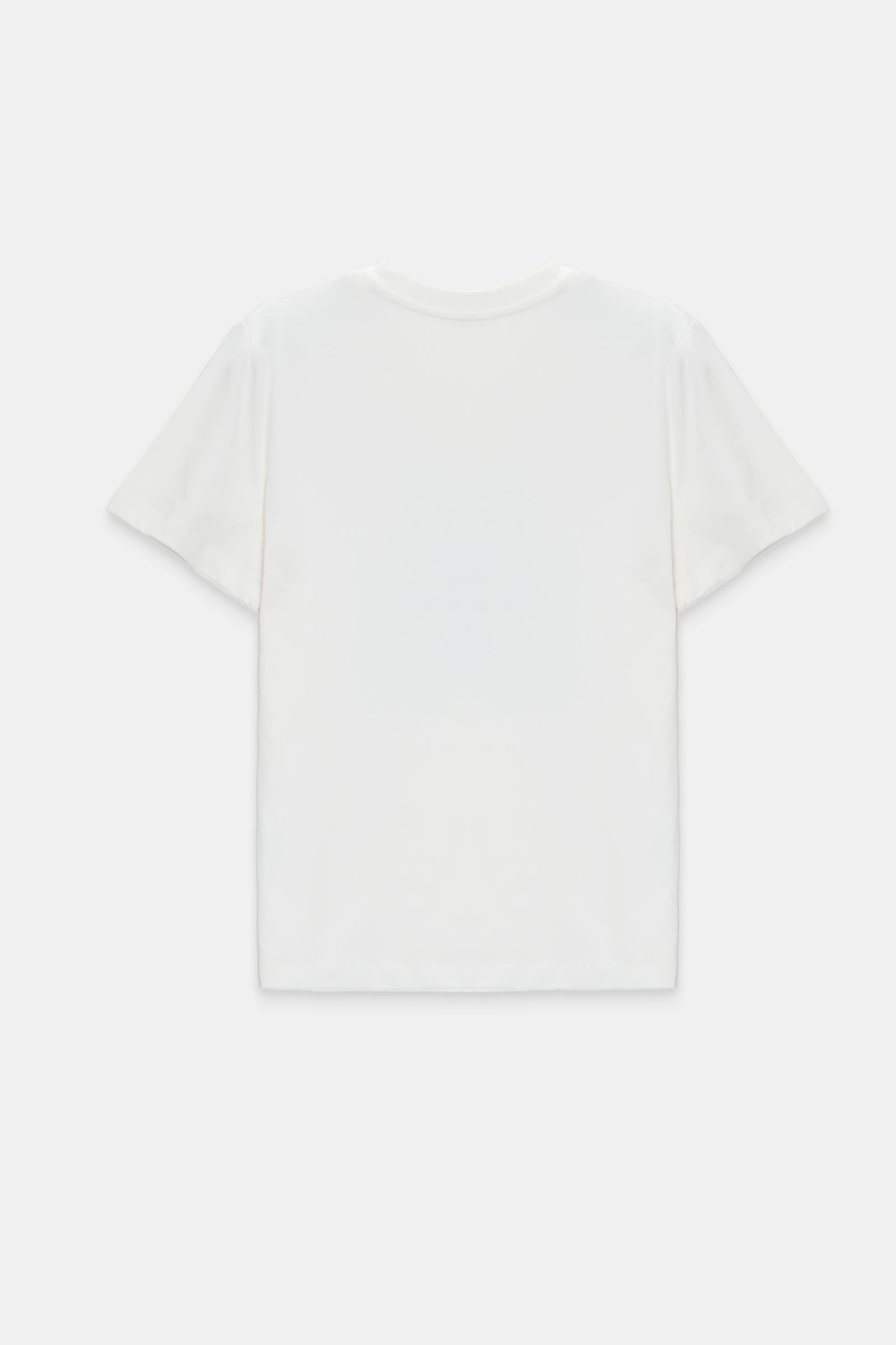 Ekru 2YB4CTS0443 T-SHIRT Kadın T-Shirt modelleri